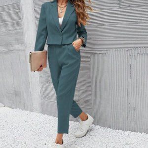 Slant Pocket Tailored Pants - L